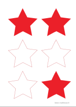 étoile de décoration pour sapin de classe