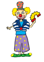 exemple de clown habillé 1